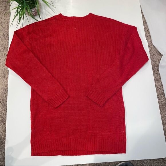 Adorable Vintage Christmas 3d snowman ☃️ holiday sweater Tiara International - Picture 3 of 6